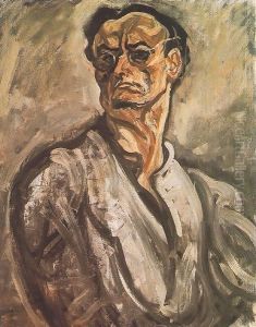 Self portrait 1910s by Bela Onodi