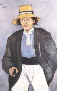 Portrait of Dezso Rozsaffy 1909