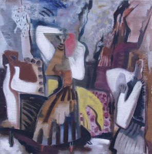 Lamentation 1945 by Gizella Domotor