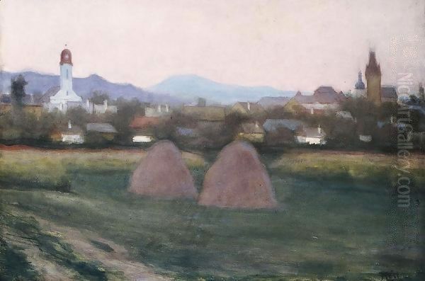 View of Nagybanya 1918 - view 1