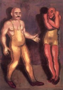 Masqueraders c 1930 by Geza Bornemisza
