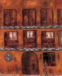 Tenement house by Geza Bornemisza