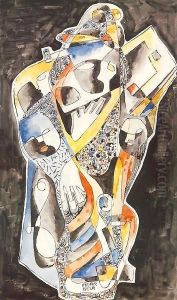Blue yellow Composition 1930