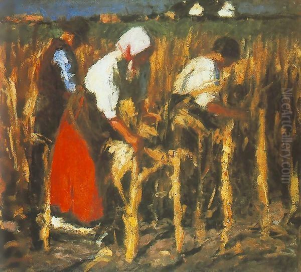 Corn Huskers 1917 - view 1