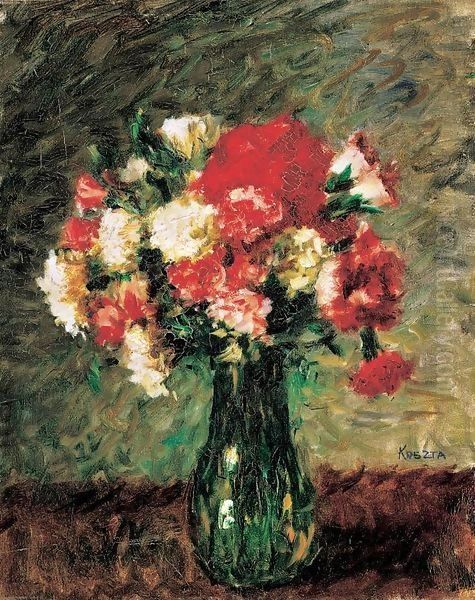 Flower Still life with Carnation - view 1