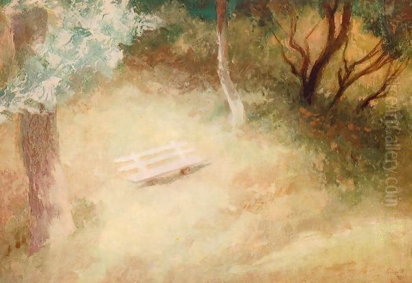 A Bench in the Garden 1943 - view 1