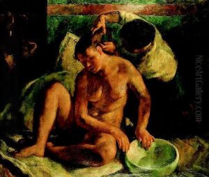 Bethsabe 1923 by Istvan Desi-Huber