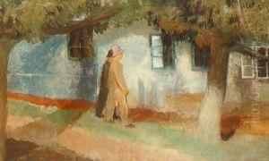 On the Way Home 1938 by Istvan Desi-Huber