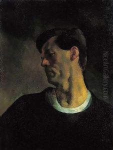Self portrait 1921 by Istvan Desi-Huber