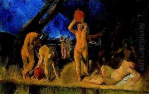 Study for Danaidae (Nudes Fetching Water) 1922 Study for Danaidae (Nudes Fetching Water) 1922