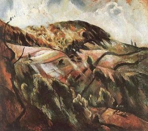 Zebegeny Hills (Sunny Landscape) 1923 by Istvan Desi-Huber