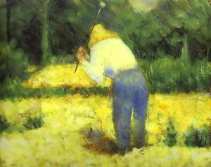 Le Tacheron 1882 by Georges Seurat