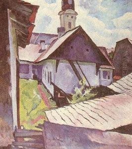 Houses at Nagybanya 1930s