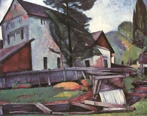 Watermill 1923 by Robert King