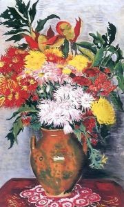 Flower Still life 1935 by George Loftus Noyes