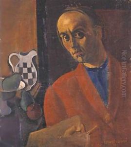 First Self-portrait 1932 by Karl Briullov