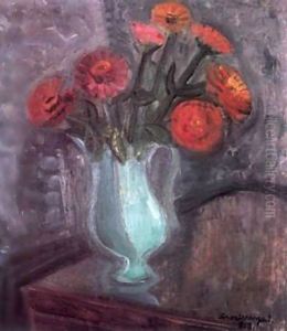 Flowers 1939 by Karl Briullov