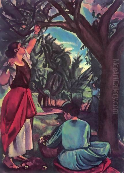 Apple Pickers 1916 - view 1