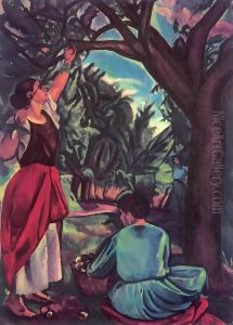 Apple Pickers 1916