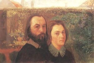 Double portrait 1907 by Robert Bereny