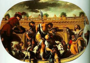The Parable of the Wedding Guest by Bernardo Cavallino