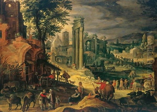Imaginary View of Campo Vaccino - view 1