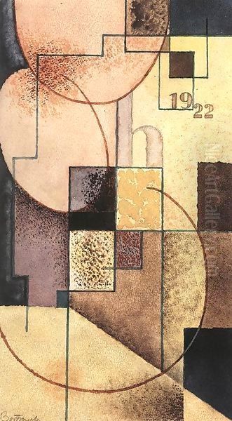 Geometrical Compositioon 1922 - view 1