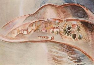Badacsony 1930 by Jeno Gadanyi