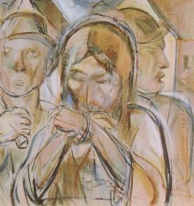 Christ among the Henchmen by Jeno Gadanyi