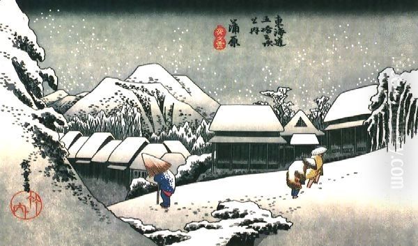 Winter Evening in Japan - view 1