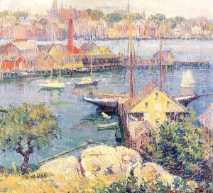 The Yellow Shed from Banner Hill 1920