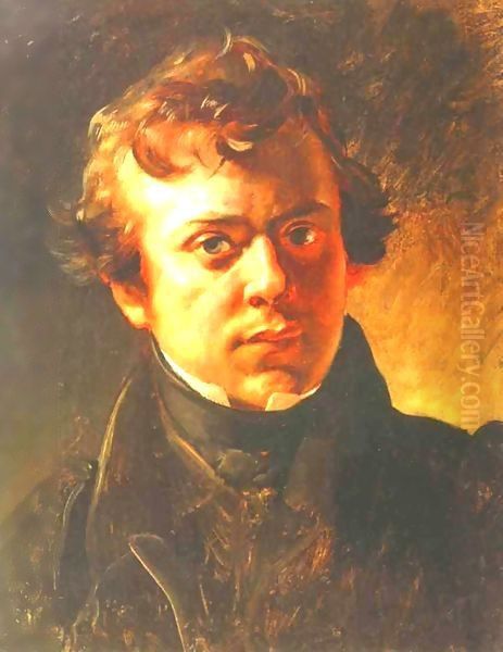 Portrait of A M Gornostaev 1834 - view 1