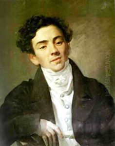Portrait of the Actor A N Ramazanov 1821 by Julia Vajda