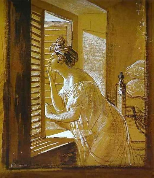 Italian Woman Blowing a Kiss - view 1