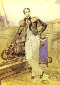 Portrait of V A Kornilov on Board the Brig Themistocles
