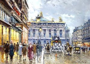 Avenue de l Opera by Agost Benkhard