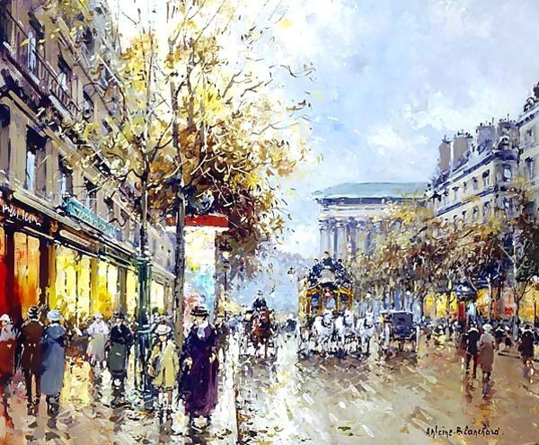 Boulevard de la Madeleine - view 1