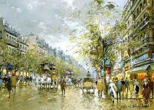 Boulevard des Capucines by Agost Benkhard