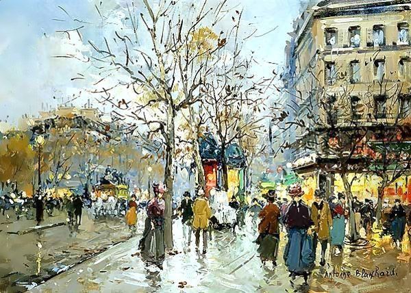 Boulevard Haussmann - view 1