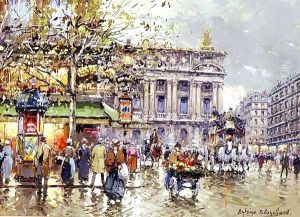 Cafe de la Paix Opera by Agost Benkhard