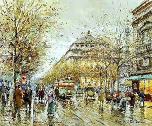 Paris Le Chatelet by Agost Benkhard