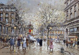 Place du Palais Royal by Agost Benkhard