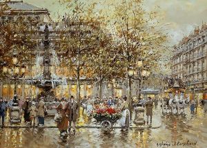 Place du Theatre de la Comedie by Agost Benkhard