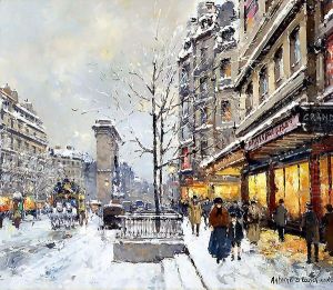 Porte St Denis Winter