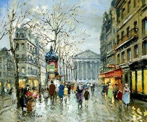 Rue Tronchet La Madeleine by Agost Benkhard