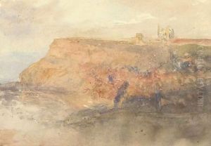 Sunset at Whitby a sketch