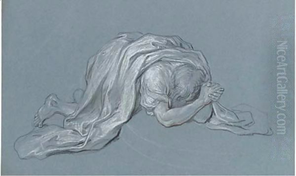 A man with his hands clasped over his head - view 1