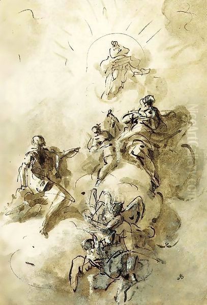 The apotheosis of a Saint - view 1