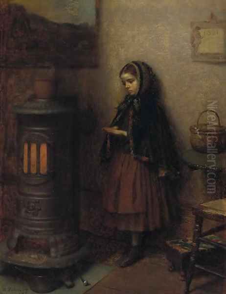 Warming Her Hands - view 1