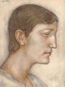 Portrait of a young man by Eugene Zak